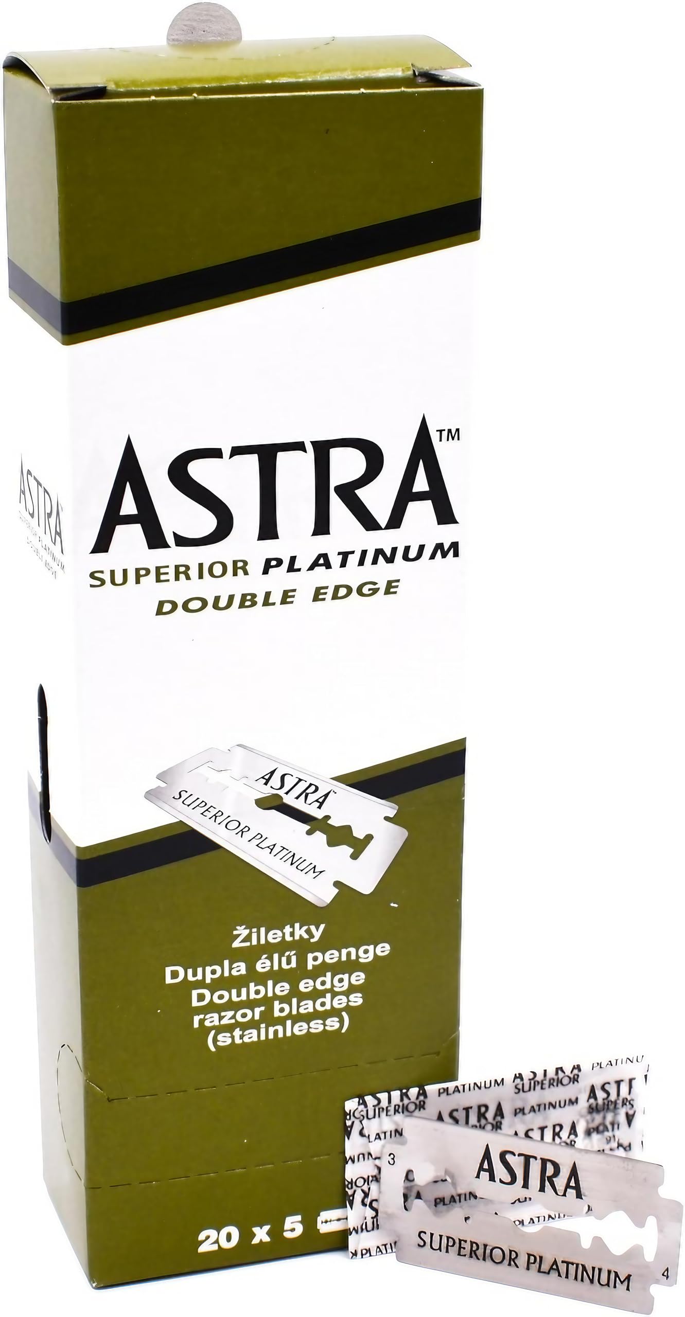 Astra Platinum Razor Blades